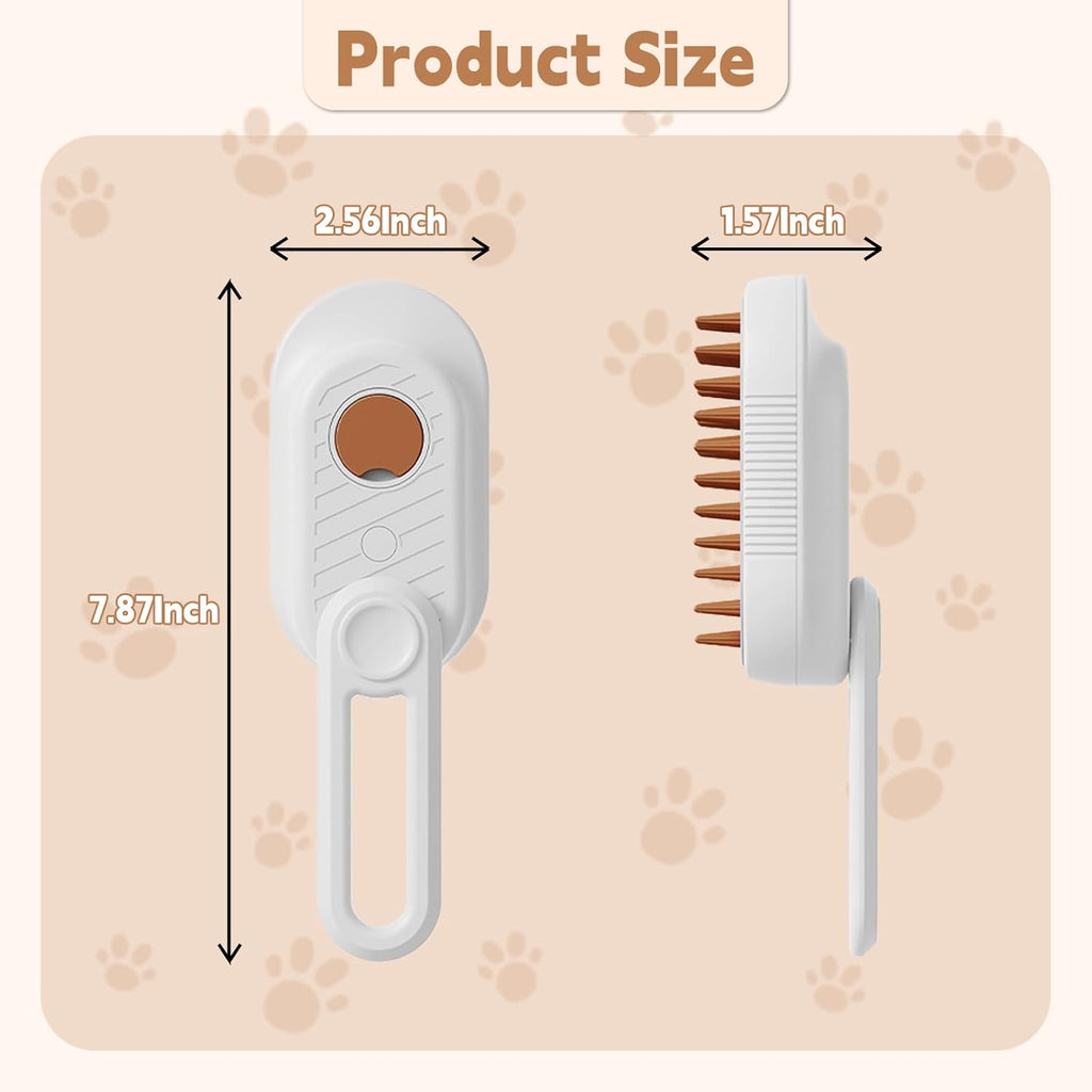 3-in-1 Steam Cat Brush – Hair Removal
