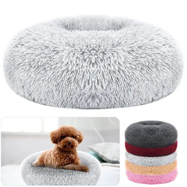Cozy Dog & Cat Bed – Warm and Comfortable Fleece Sofa Cushion