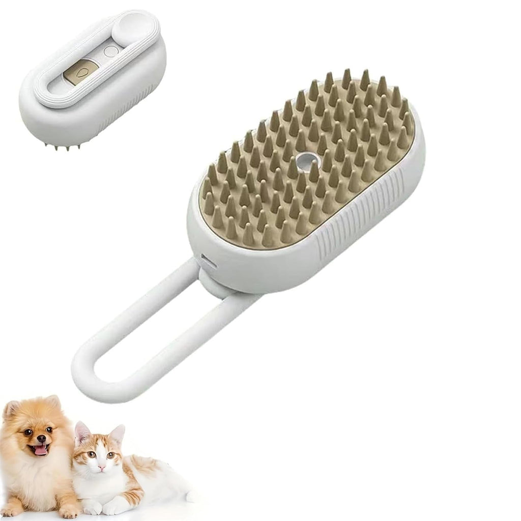 3-in-1 Steam Cat Brush – Hair Removal