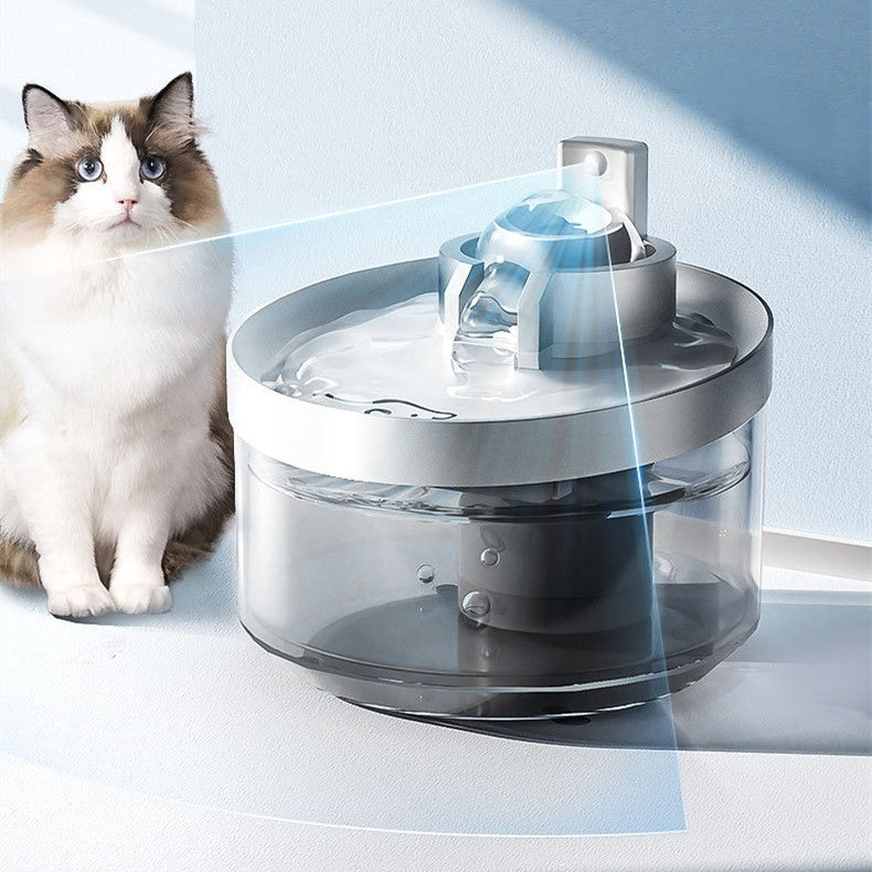 Fontaine à Eau Sans Fil pour Chats – Induction Intelligente Furronyou