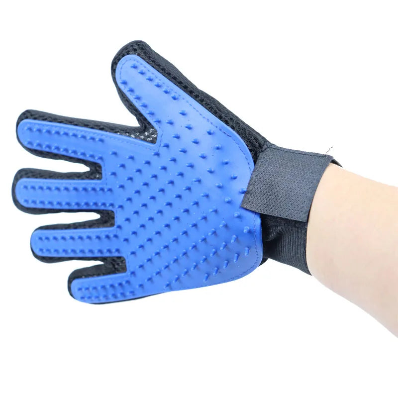 Pet Grooming Glove – Deshedding Brush for Cats & Dogs