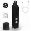 Electric Dog Nail Grinder – USB Rechargeable Quiet Trimmer for Dogs & Cats