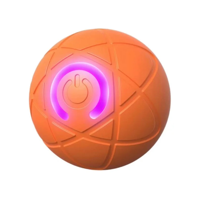 Interactive Automatic Rolling Dog Toy Ball – Rechargeable Smart Pet Toy