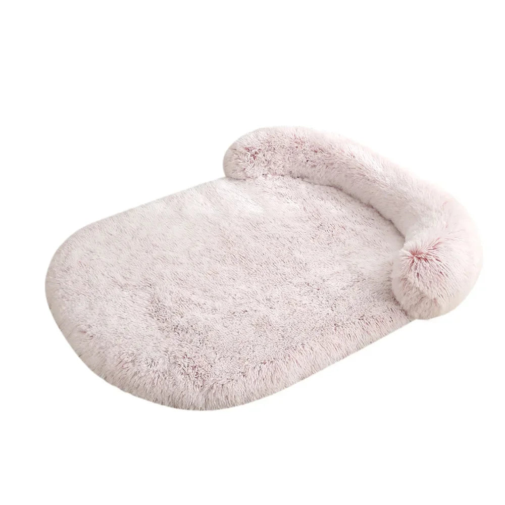 Fluffy Winter Pet Bed for Dogs & Cats – Soft Orthopedic Comfort