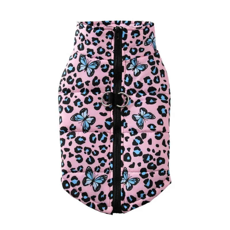 Christmas Dog Coat – Warm Winter Jacket for Small & Medium Dogs