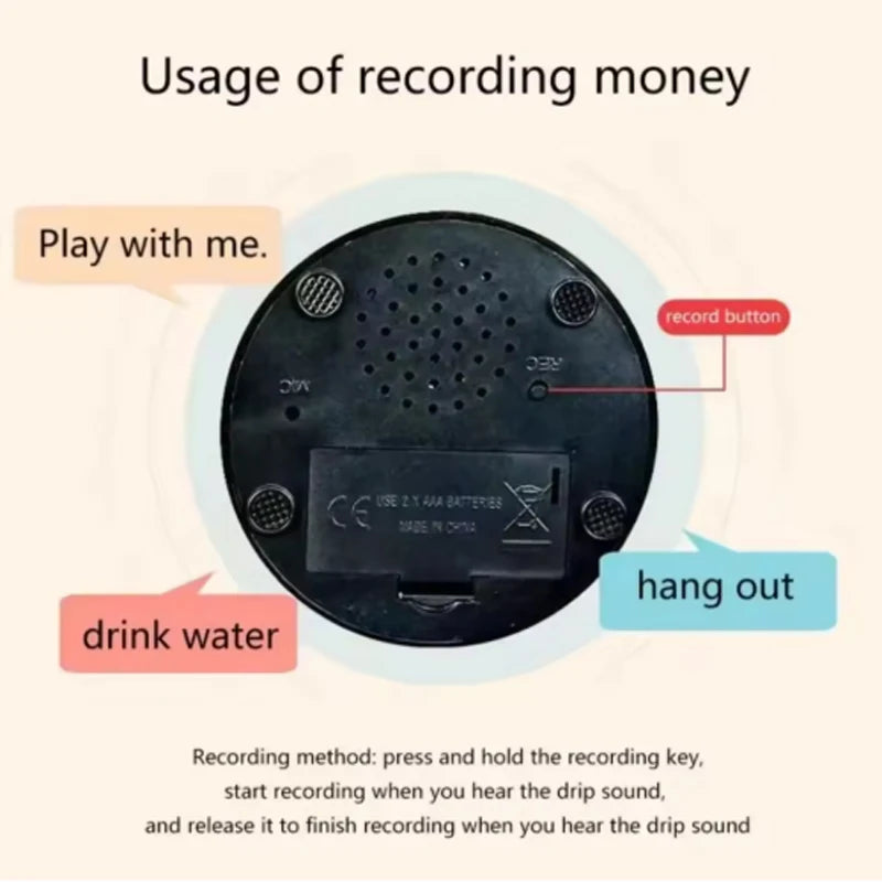 Funny Recordable Dog Toy – Talking Pet Buttons for Interactive Training & Play