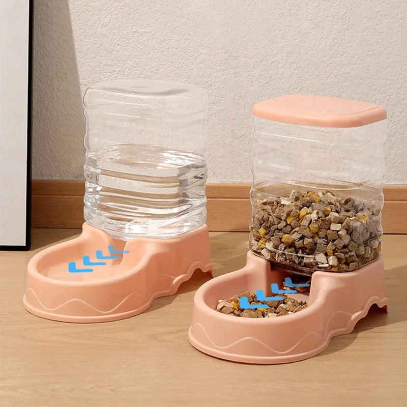 Automatic Pet Feeder & Water Dispenser – Large Capacity