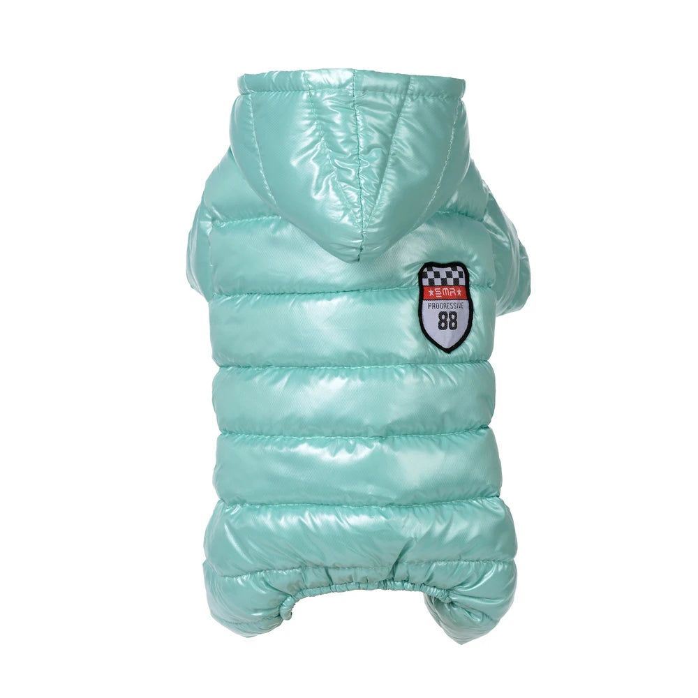 Waterproof Hooded Dog Jacket – Winter Warm Jumpsuit for Small Dogs (Chihuahua, Yorkie)