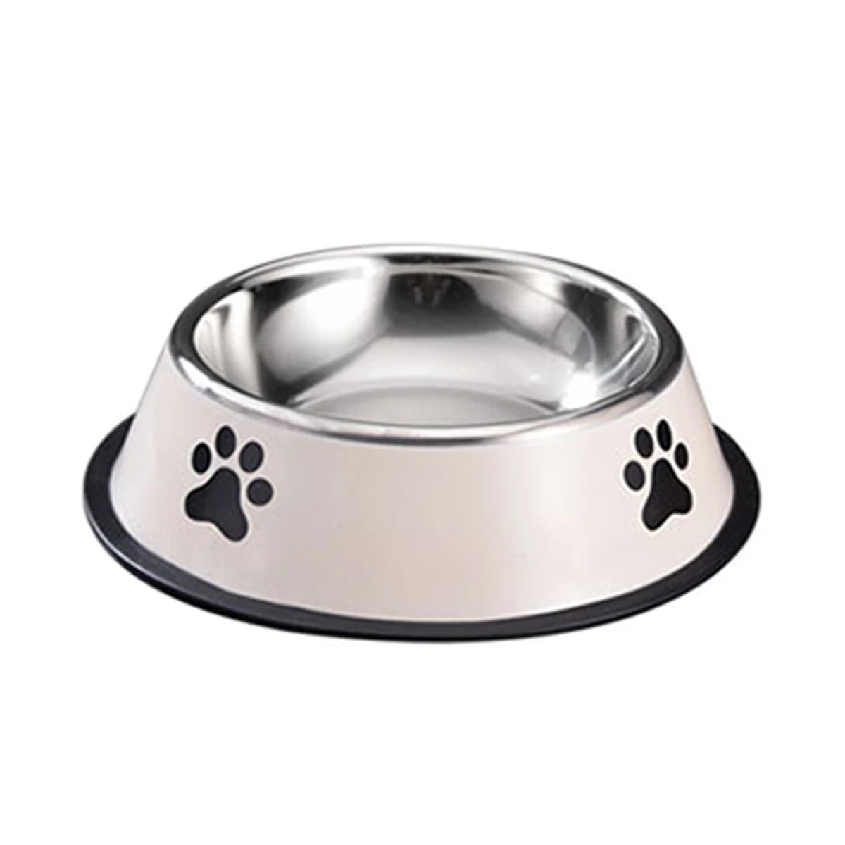 Stainless Steel Pet Food Bowl – Anti-Slip, Durable Bowl for Cats & Dogs