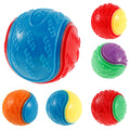 6-Pack Squeaky Dog Balls – Interactive TPR Chew Toys for Teeth Cleaning