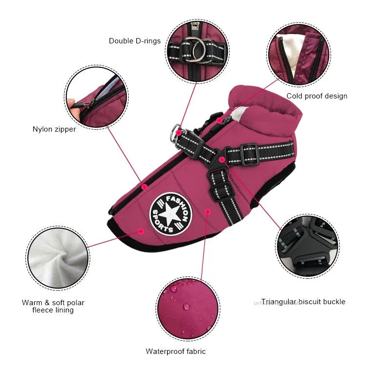 dog jacket & harnass - Furronyou