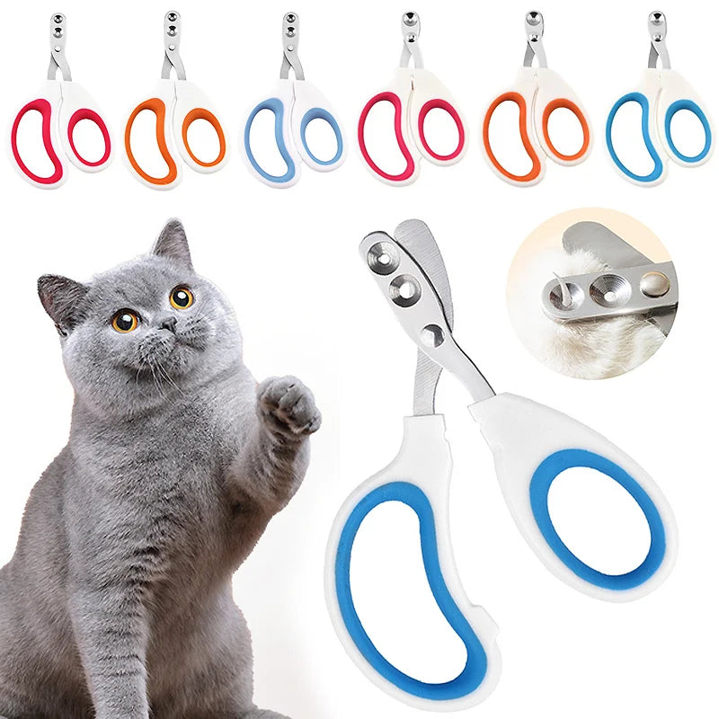 Professional Pet Nail Clippers – Stainless Steel Trimmer for Cats & Small Dogs