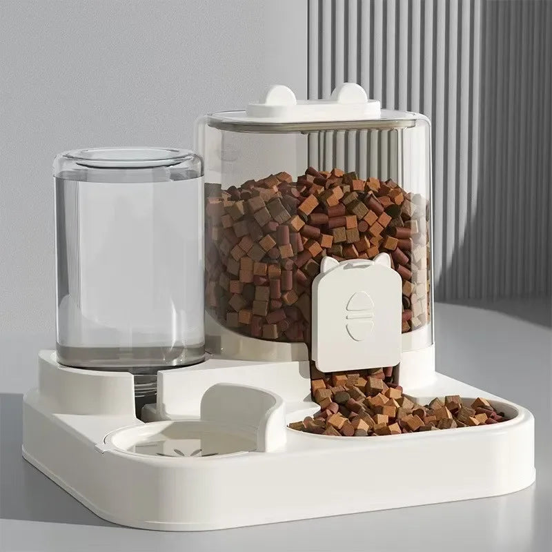 Automatic Pet Feeder & Water Fountain