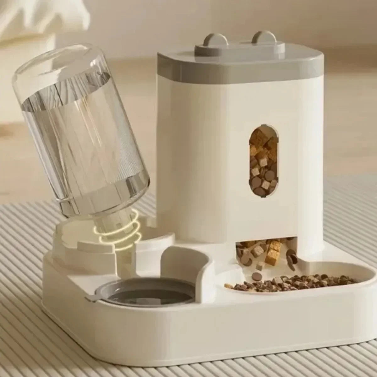 Automatic Pet Feeder & Water Fountain
