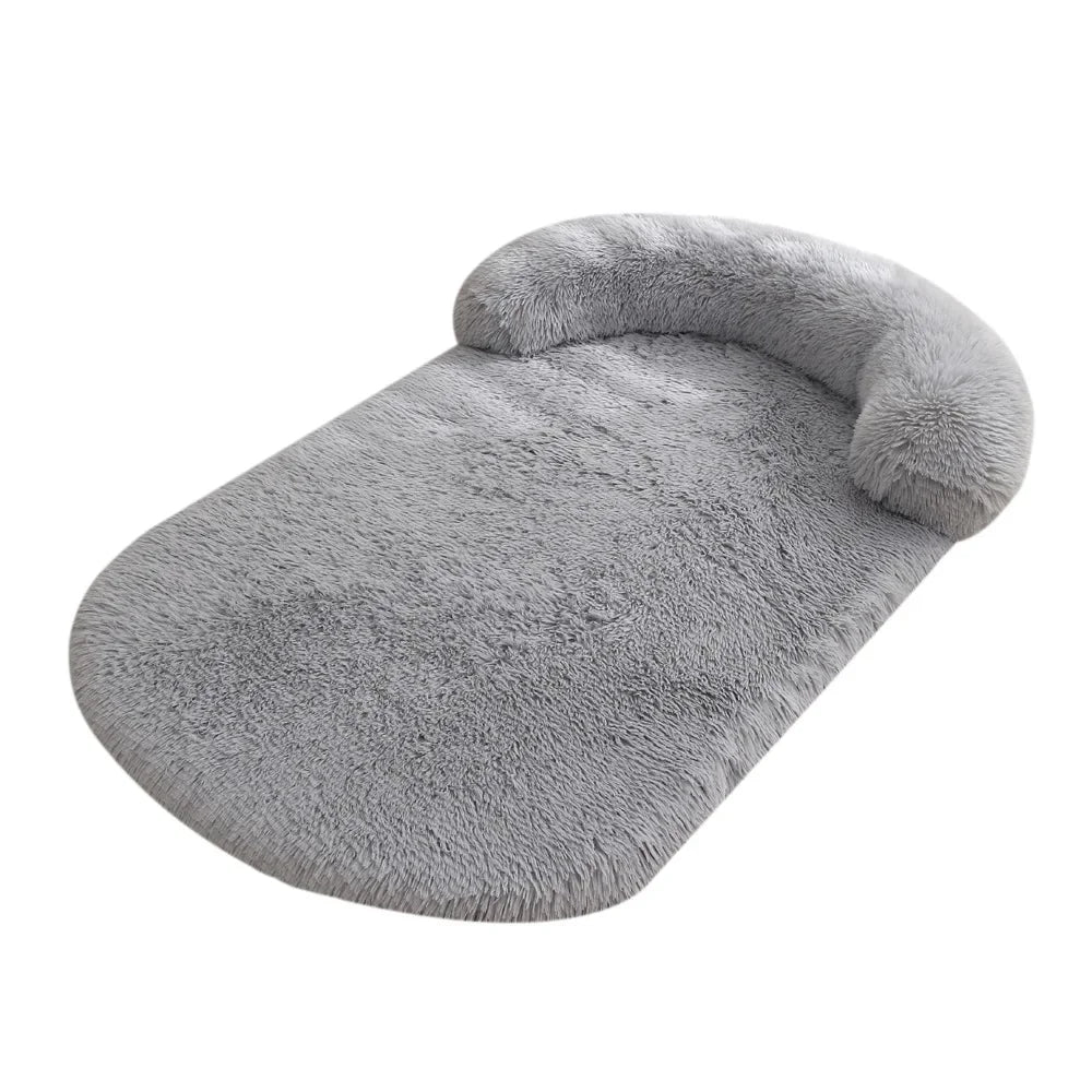 Fluffy Winter Pet Bed for Dogs & Cats – Soft Orthopedic Comfort
