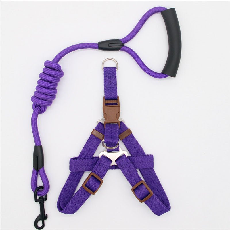 StrideEasy Dog Leash — Nylon Walking Leash in 14 Colors - FurrOnYou